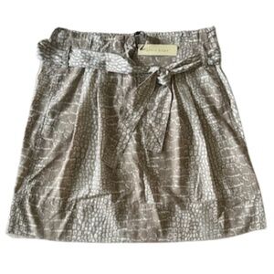 Alice Hope - Skirt with matching belt - python print